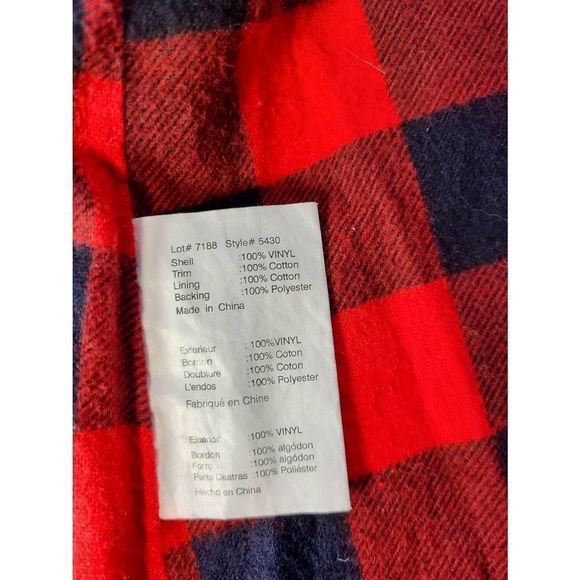 Wippette Kids Yellow Fleece Lined Raincoat size 5/6 Small - Picture 3 of 9